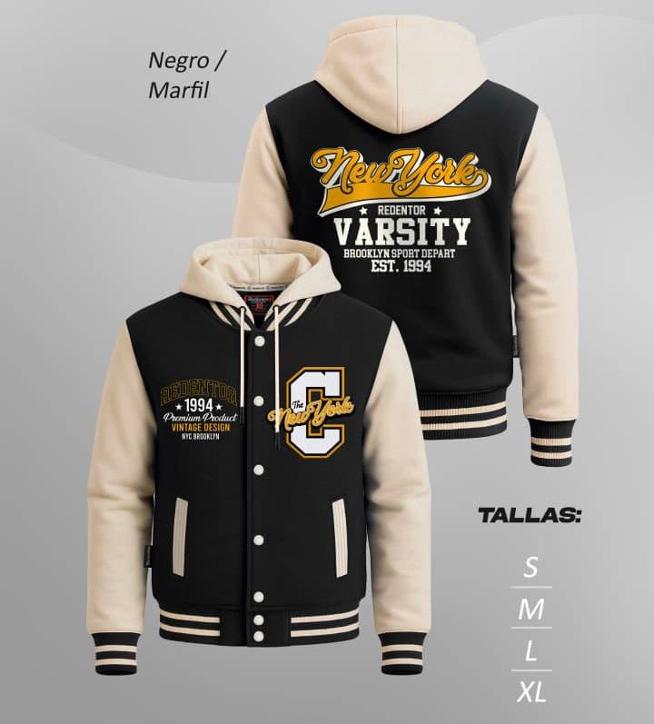 Chaqueta Beisbolera Capotera Energy